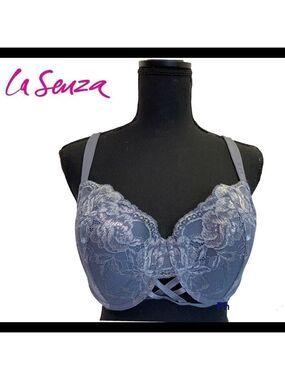 La Senza So Free lace bra Sz 34DD mauve